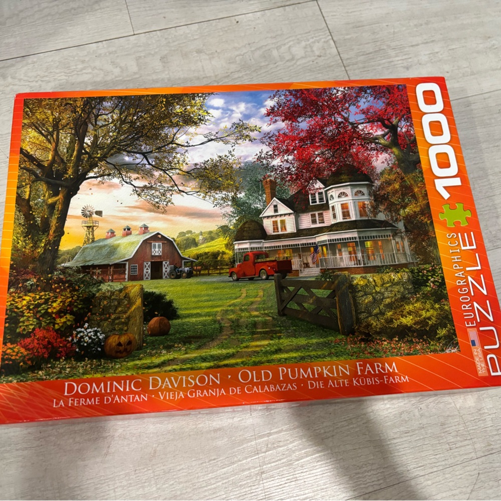 Eurographics Autumn Farmhouse 1000-Piece Puzzle